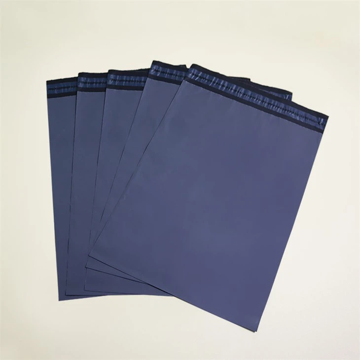 Gray anti-disassembly transport express plastic bag