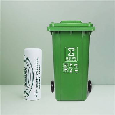 Stórir ruslapokar úr plasti