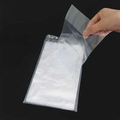 Clear Lay Flat Poly Plastpokar