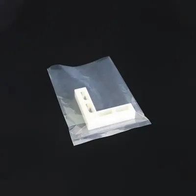 glærar flatar fjölpokar